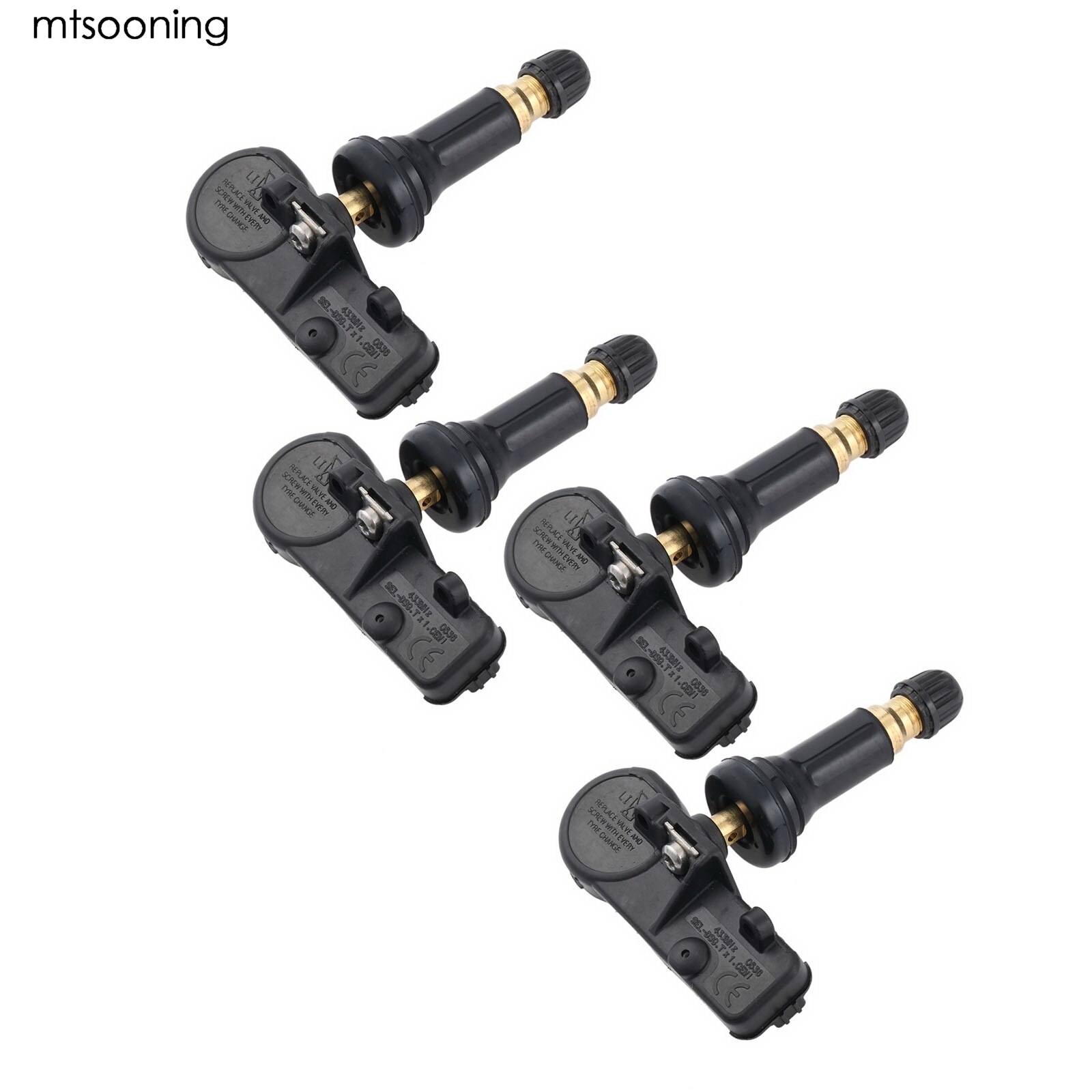 Mtsooning-Ÿ̾ з  TMPS 9673860880 433MHz, 2006-2013 Ʈο C4 DS4 DS5  Ǫ 3008 RCZ, 4 